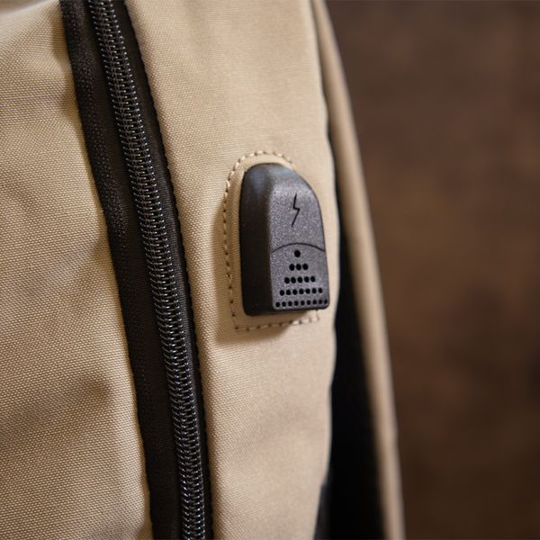 Рюкзак текстильный smart унисекс Vintage 20624 Серый 48999 фото
