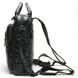 Сумка-рюкзак 2 в 1 мужская кожаная вертикальная с хлястиком Vintage 14790 Черная 14790 фото 3