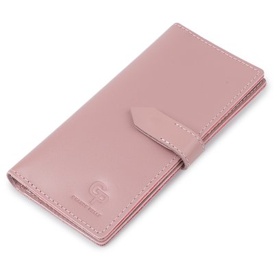 Кожаное женское матовое портмоне GRANDE PELLE 11545 Розовый 11545 фото