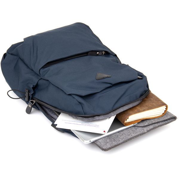 Рюкзак текстильний smart унісекс Vintage 20625 Темно-синій 49000 фото