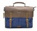 Мужская сумка-портфель кожа+парусина RK-3960-4lx от украинского бренда TARWA RK-3960-4lx фото 5