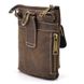 Маленькая мужская сумка на пояс, через плечо, на джинсы коричневая TARWA RC-1350-3md RC-1350-3md фото 5
