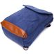 Сучасний рюкзак для чоловіків із щільного текстилю Vintage 22184 Синій 56820 фото 3