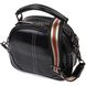 Жіноча глянсова сумка на плече з натуральної шкіри 22130 Vintage Чорна 22130 фото 1