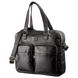 Мужская кожаная деловая сумка-портфель для ноутбука SHVIGEL 19108 Черная 44385 фото 1