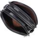 Жіноча глянсова сумка на плече з натуральної шкіри 22130 Vintage Чорна 22130 фото 4