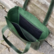 Стильная кожаная женская сумка шоппер SGE WSH 001 green зеленая WSH 001 green фото 3