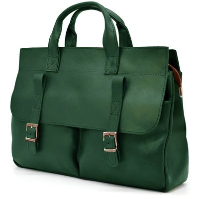 Мужская сумка для ноутубка и документов зеленая TARWA RE-7107-3md RE-7107-3md фото