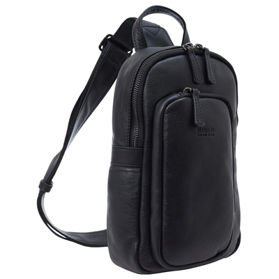 Рюкзак кожаный через плечо BOND 1195-101 1195-101 фото