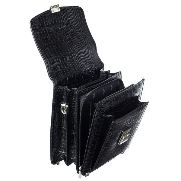 Вертикальная кожаная барсетка DESISAN 248-1011 248-1011 фото