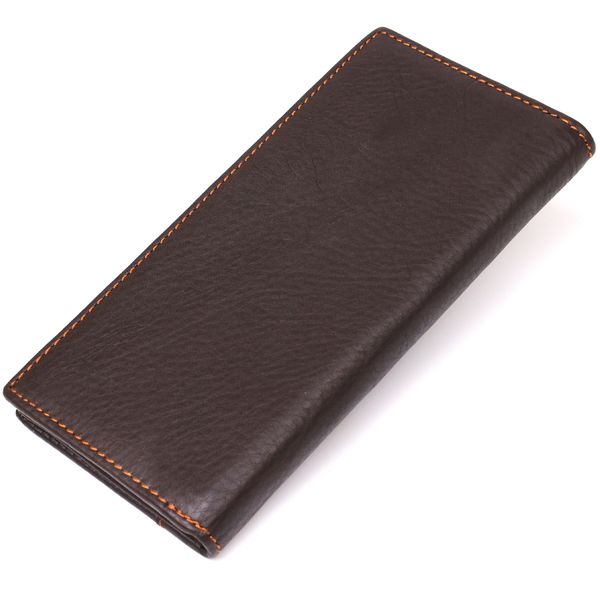 Бумажник мужской в гладкой коже Vintage 14645 Коричневый 14645 фото