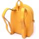 Яскравий жіночий рюкзак з натуральної шкіри Shvigel 16321 Жовтий 52656 фото 2