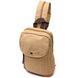 Удобный рюкзак для мужчин из плотного текстиля Vintage 22185 Песочный 56821 фото 1