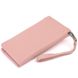 Гаманець-клатч зі шкіри з кишенею для мобільного ST Leather 19313 Рожевий 19313 фото 2