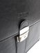 Чорний шкіряний портфель на два відділення Newery N1587GA N1587GA фото 9