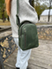 Кожаный женский рюкзак SGE  backpack 001 green зеленый  backpack 001 green фото 3