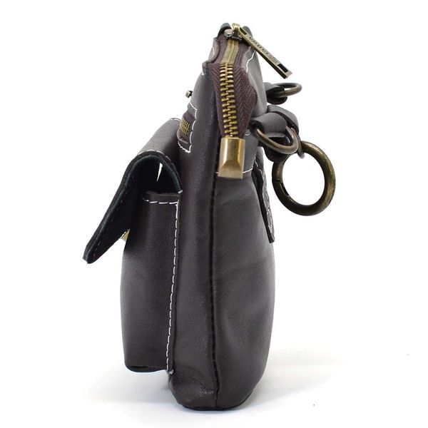 Маленька чоловіча сумка на пояс, через плече, коричнева на джинси TARWA GC-1350-3md GC-1350-3md фото