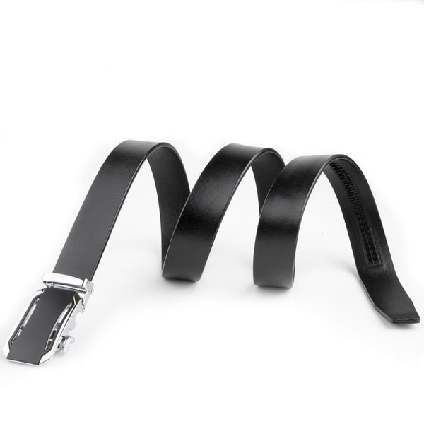 Ремень мужской с черной вставкой на пряжке Vintage 20255 Черный 20255 фото