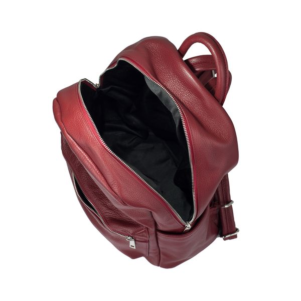 Італійський жіночий рюкзак з натуральної шкіри VIRGINIA CONTI - VC00459 Red VC00459 Red фото
