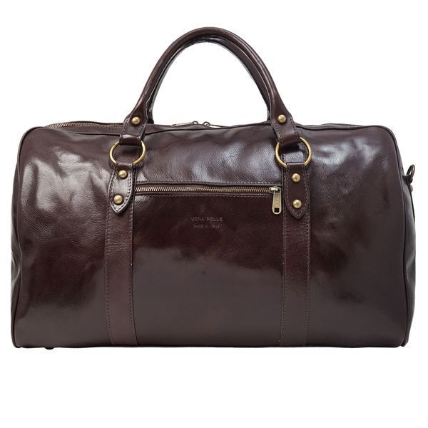 Коричнева дорожня сумка Virginia Conti VCm01298brown VCm01298brown фото
