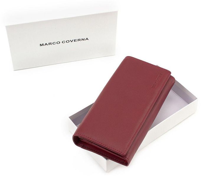 Жіночий бордовий гаманець Marco Coverna mc1413-4 mc1413-4 фото