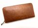 Світло-коричневий шкіряний гаманець-клатч Newery N10003GCR N10003GCR фото 5