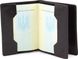 Чорна шкіряна обкладинка для паспорта Grande Pelle 212610-Герб ЗСУ 212610-Герб ЗСУ фото 2