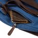 Компактний жіночий текстильний рюкзак Vintage 20197 Синій 46177 фото 6