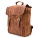 Сумка рюкзак для ноутбука из винтажной кожи TARWA RB-3420-3md коньячная RB-3420-3md фото