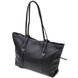 Вместительная женская сумка из натуральной кожи 22082 Vintage Черная 22082 фото 1