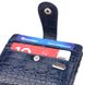 Цікавий гаманець із натуральної шкіри з тисненням під крокодила CANPELLINI 21687 Синій 21687 фото 3