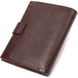 Зручний вертикальний чоловічий гаманець середнього розміру з натуральної шкіри CANPELLINI 21737 Коричневий 21737 фото 2
