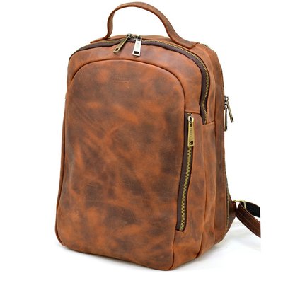 Повседневный рюкзак RB-3072-3md, бренд TARWA, натуральная кожа Crazy Horse RB-3072-3md фото