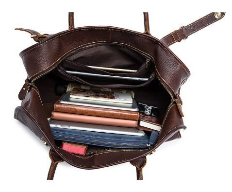Дорожня сумка Crazy 14895 Vintage Сіро-коричнева 14895 фото