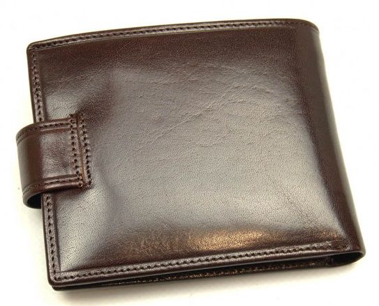 Чоловіче шкіряне портмоне коричневого кольору Marco Coverna B047-801 brown B047-801 фото