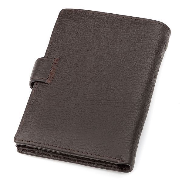Чоловічий гаманець ST Leather 18331 (ST101) вертикальний Коричневий 18331 фото