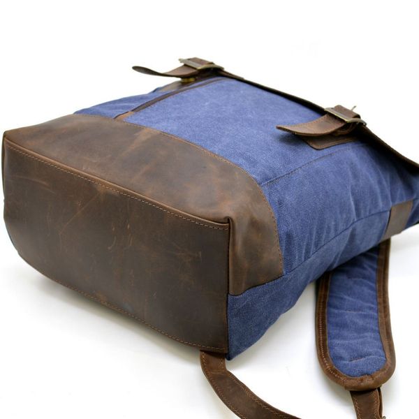 Городской рюкзак , парусина+кожа RК-3880-3md бренд TARWA RК-3880-3md фото