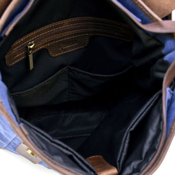 Міський рюкзак, парусина + шкіра RК-3880-3md бренд TARWA RК-3880-3md фото