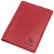 Красная кожаная обложка для паспорта Grande Pelle 212660 212660 фото 1