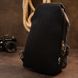 Ергономічний рюкзак через плече з кодовим замком текстильний Vintage 20553 Чорний 20553 фото 9