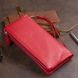Гаманець-клатч зі шкіри з кишенею для мобільного ST Leather 19315 Червоний 19315 фото 7