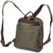 Практичний чоловічий рюкзак з текстилю Vintage 22242 Оливковий 56867 фото 2