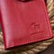 Вертикальний жіночий гаманець глянсовий Anet на кнопці GRANDE PELLE 11325 Червоний 11325 фото 8