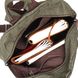 Практичный мужской рюкзак из текстиля Vintage 22242 Оливковый 56867 фото 5