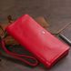 Гаманець-клатч зі шкіри з кишенею для мобільного ST Leather 19315 Червоний 19315 фото 9