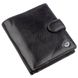 Невеликий шкіряний гаманець для чоловіків ST Leather 18832 Чорний 18832 фото 1