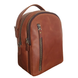 Шкіряний жіночий рюкзак SGE backpack 001 con рудий backpack 001 con фото 1