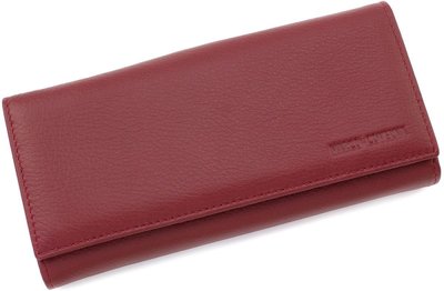 Бордовый кожаный кошелек MARCO COVERNA mc1415-4 mc1415-4 фото