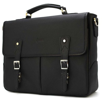 Черный мужской портфель из натуральной кожи FA-3960-4lx TARWA FA-3960-4lx фото