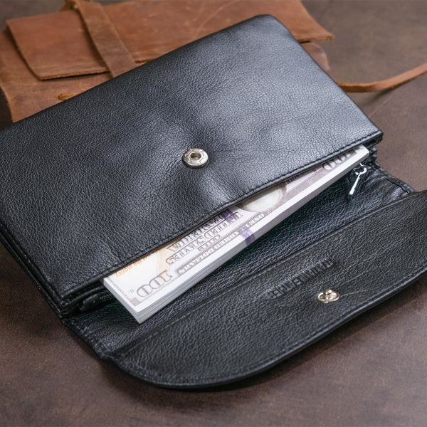 Клатч из кожи женский ST Leather 19316 Черный 19316 фото